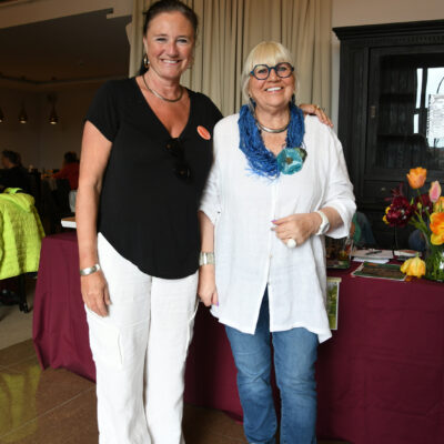 Sophie Vangheel (stichtster Cunina) en Sabine De Vos (ambassadrice van Cunina)