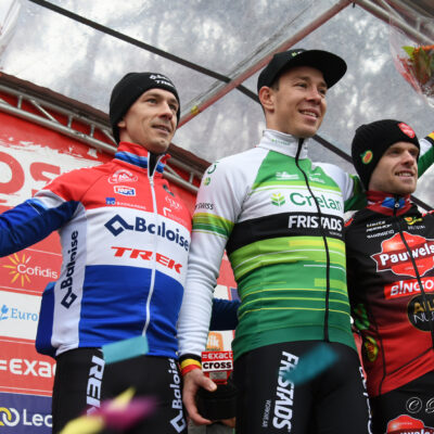 Podium  elite : 1) Laurens Sweeck 2)Lars Van Der Haar 3)Eli Iserbyt


