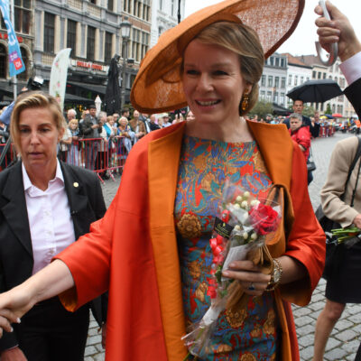 Bezoek aan Antwerpen van Belgisch en Nederlands koningspaar