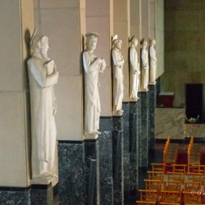 Twaalf apostelbeelden vanWerner Heyndrickx
Open monumentendag Kristus Koningkerk